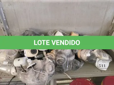 LOTE 511 - 01 LOTE COM GRANDE QUANTIDADE CÂMERAS DE SEGURANÇA. (NO ESTADO) ATENÇÃO! FAZER A VISITAÇÃO ANTES DE ARREMATAR, NÃO SABEMOS SE FUNCIONA. LEILÃO NÃO TEM GARANTIA E NEM DEVOLUÇÃO, SUJEITO A POSSÍVEIS AVARIAS VISÍVEIS/OCULTAS E/OU AUSÊNCIA DE COMPONENTES.