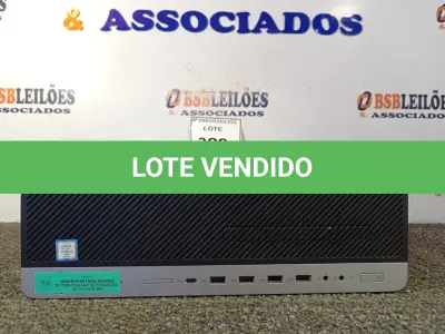 LOTE 029 - 01 CPU CORE I5 COM MEMÓRIA DE 16GB MARCA HP. (NO ESTADO EM QUE SE ENCONTRA. SUJEITO A AVARIAS OCULTAS/VISÍVEIS.) ZVA7411N8C