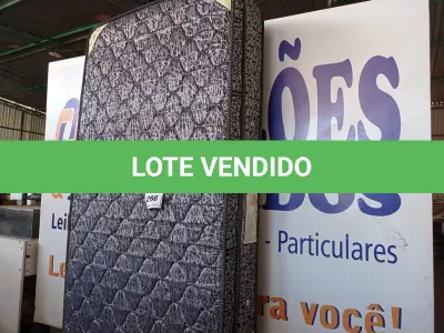 LOTE 266 - 01 COLCHÃO DE SOLTEIRO (TWIN MATTRESS). (NO ESTADO EM QUE SE ENCONTRA. SUJEITO A AVARIAS OCULTAS/VISÍVEIS.) AU2189N