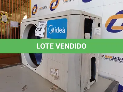 LOTE 079 - 01 CONDENSADORA MIDEA INVERTER (CONDENSATORS). (NO ESTADO EM QUE SE ENCONTRA. SUJEITO A AVARIAS OCULTAS/VISÍVEIS.)0000092