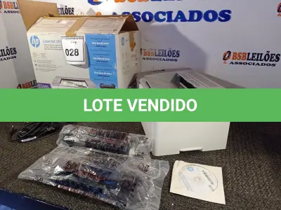 LOTE 028 - 01 IMPRESSORA LASER JET M106W MARCA HP. (NO ESTADO EM QUE SE ENCONTRA. SUJEITO A AVARIAS OCULTAS/VISÍVEIS.) BRBSL3ZLMJ