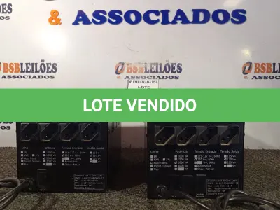 LOTE 001 - 02 TRANSFORMADORES INDELETRA DE 2000VA SAÍDA DE 120V E ENTRADA DE 220V. (TRANSFORMES) (NO ESTADO EM QUE SE ENCONTRA. SUJEITO A AVARIAS OCULTAS/VISÍVEIS.)0000089