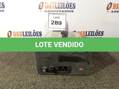 LOTE 289 - 01 TRANSFORMADOR ULT1700, 20A(120V) /10A (230V) COM CABO MARCA KRIEGER (TRANSFORMERS). (NO ESTADO EM QUE SE ENCONTRA. SUJEITO A AVARIAS OCULTAS/VISÍVEIS.)0000089
