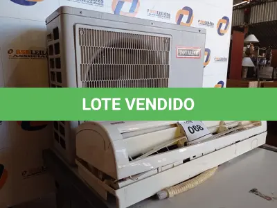 LOTE 068 - 01 AR-CONDICIONADO COMPLETO 12000BTUS TOTALINE SEM CONTROLE. (NO ESTADO EM QUE SE ENCONTRA. SUJEITO A AVARIAS OCULTAS/VISÍVEIS.)0000091
