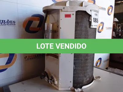 LOTE 083 - 01 CONDENSADORA DE AR (CONDENSATORS). (NO ESTADO EM QUE SE ENCONTRA. SUJEITO A AVARIAS OCULTAS/VISÍVEIS.) 0000092