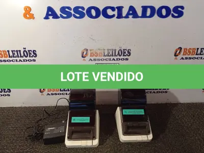 LOTE 298 - 02 IMPRESSORAS TÉRMICAS SENDO 1 COM FONTE (THERMAL PRINTER). (NO ESTADO EM QUE SE ENCONTRA. SUJEITO A AVARIAS OCULTAS/VISÍVEIS.) 0000044
