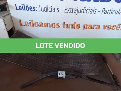 LOTE 276 - 01 ESPREGUIÇADEIRA PARA PISCINA (LOUNGE CHAIR) (NO ESTADO EM QUE SE ENCONTRA. SUJEITO A AVARIAS OCULTAS/VISÍVEIS.) AV9336Y