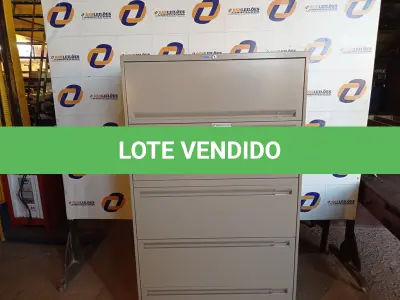 LOTE 022 - 01 ARMÁRIO EM AÇO PARA ESCRITÓRIO COM 05 GAVETAS DRAWER CABIR. (NO ESTADO EM QUE SE ENCONTRA. SUJEITO A AVARIAS OCULTAS/VISÍVEIS.)0000042