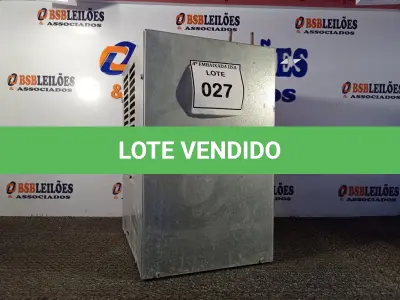 LOTE 027 - 01 MOTOR DE BEBEDOURO DRINKING WATER COOLER ELKAY. (NO ESTADO EM QUE SE ENCONTRA. SUJEITO A AVARIAS OCULTAS/VISÍVEIS.) 0000093