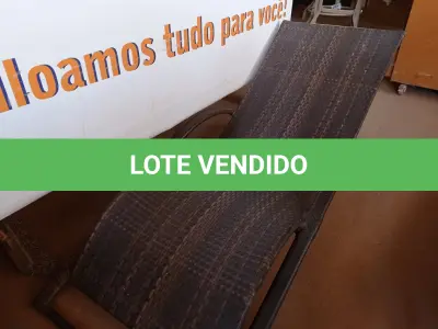 LOTE 269 - 01 ESPREGUIÇADEIRA PARA PISCINA (LOUNGE CHAIR). (NO ESTADO EM QUE SE ENCONTRA. SUJEITO A AVARIAS OCULTAS/VISÍVEIS.) AV9504Y
