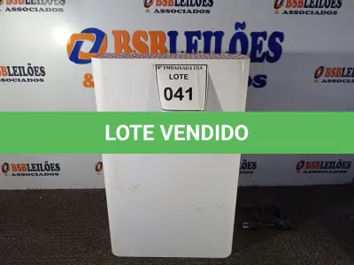 LOTE 041 - 01 PURIFICADOR DE AR 127V MARCA PHILCO AIR PURIFIER. (NO ESTADO EM QUE SE ENCONTRA. SUJEITO A AVARIAS OCULTAS/VISÍVEIS.) BH1419M
