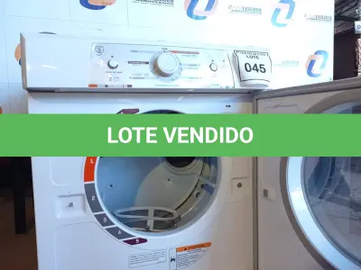 LOTE 045 - 01 SECADORA DE ROUPAS 10KG MARCA BRASTEMP 220V (DRYER). (NO ESTADO EM QUE SE ENCONTRA. SUJEITO A AVARIAS OCULTAS/VISÍVEIS.) BF8681U