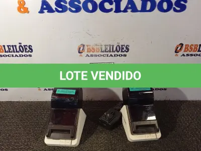 LOTE 297 - 02 IMPRESSORAS TÉRMICAS SENDO 1 COM FONTE (THERMAL PRINTER). (NO ESTADO EM QUE SE ENCONTRA. SUJEITO A AVARIAS OCULTAS/VISÍVEIS.) 0000044