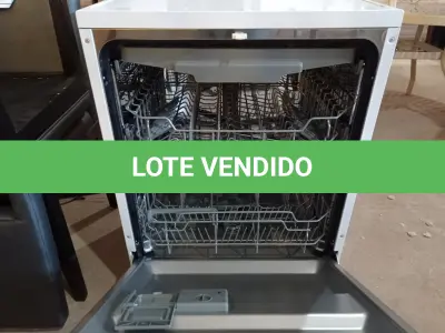 LOTE 125 - 01 LAVA-LOUÇAS BRASTEMP MODELO BLF14ABBNA 220 VOLTS (DISHWASHER). (NO ESTADO EM QUE SE ENCONTRA. SUJEITO A AVARIAS OCULTAS/VISÍVEIS.) BH1531R