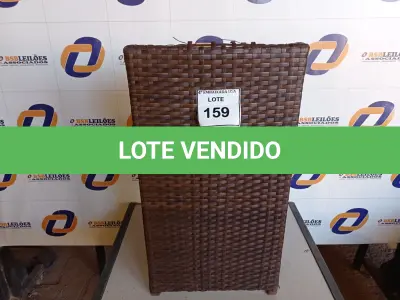 LOTE 159 - 01 CADEIRA EM FIBRA SINTÉTICA (CHAIR). (NO ESTADO EM QUE SE ENCONTRA. SUJEITO A AVARIAS OCULTAS/VISÍVEIS.) BH1567J