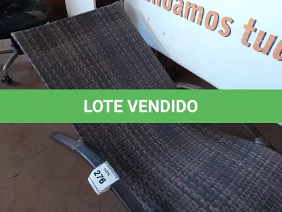 LOTE 276 - 01 ESPREGUIÇADEIRA PARA PISCINA (LOUNGE CHAIR) (NO ESTADO EM QUE SE ENCONTRA. SUJEITO A AVARIAS OCULTAS/VISÍVEIS.) AV9336Y