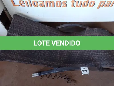 LOTE 273 - 01 ESPREGUIÇADEIRA PARA PISCINA (LOUNGE CHAIR). (NO ESTADO EM QUE SE ENCONTRA. SUJEITO A AVARIAS OCULTAS/VISÍVEIS.) AV9336W