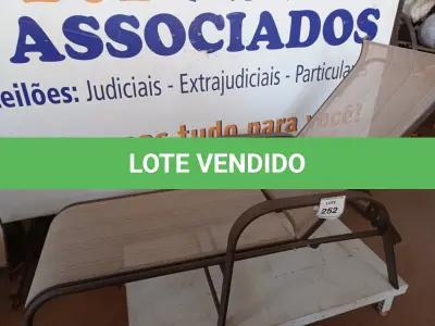 LOTE 252 - 01 ESPREGUIÇADEIRA PARA PISCINA (LOUNGE CHAIRS). (ESTADO EM QUE SE ENCONTRA. SUJEITO A AVARIAS OCULTAS/VISÍVEIS.) 0000059