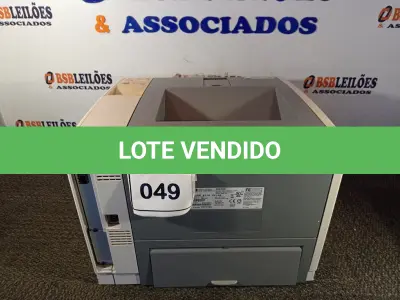 LOTE 049 - 01 IMPRESSORA COLOR JET 3005X MARCA HP (PRINTER). (NO ESTADO EM QUE SE ENCONTRA. SUJEITO A AVARIAS OCULTAS/VISÍVEIS.) JPJFC06018