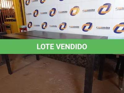 LOTE 154 - 01 MESA EM FERRO PARA ESCRITÓRIO (OFFICE DESK). (NO ESTADO EM QUE SE ENCONTRA. SUJEITO A AVARIAS OCULTAS/VISÍVEIS.)0000079