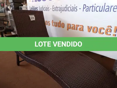LOTE 258 - 01 ESPREGUIÇADEIRA PARA PISCINA (LOUNGE CHAIR). (NO ESTADO EM QUE SE ENCONTRA. SUJEITO A AVARIAS OCULTAS/VISÍVEIS.) BH1583N