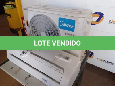 LOTE 067 - 01 AR-CONDICIONADO SPLIT SPRINGER INVERTER WIFI MIDEA MODELO 42MBCA 12M5 220V 12.000BTUS COM CONTROLE (AIR CONDITIONER). (NO ESTADO EM QUE SE ENCONTRA. SUJEITO A AVARIAS OCULTAS/VISÍVEIS.) BF8485N