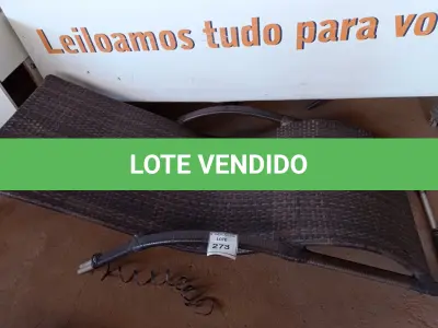 LOTE 273 - 01 ESPREGUIÇADEIRA PARA PISCINA (LOUNGE CHAIR). (NO ESTADO EM QUE SE ENCONTRA. SUJEITO A AVARIAS OCULTAS/VISÍVEIS.) AV9336W