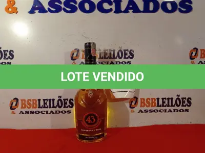 LOTE 073 - 01 GARRAFA DE LICOR 43 700ML. (NO ESTADO EM QUE SE ENCONTRA) ATENÇÃO! FAZER A VISITAÇÃO ANTES DE ARREMATAR, NÃO SABEMOS SE FUNCIONA. LEILÃO NÃO TEM GARANTIA E NEM DEVOLUÇÃO, SUJEITO A POSSÍVEIS AVARIAS VISÍVEIS/OCULTAS E/OU AUSÊNCIA DE COMPONENTES.  