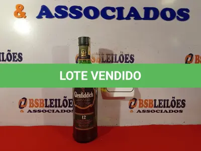 LOTE 068 - 01 GARRAFA DE WHISKY GLENFIDDICH 12 ANOS 750ML. (NO ESTADO EM QUE SE ENCONTRA) ATENÇÃO! FAZER A VISITAÇÃO ANTES DE ARREMATAR, NÃO SABEMOS SE FUNCIONA. LEILÃO NÃO TEM GARANTIA E NEM DEVOLUÇÃO, SUJEITO A POSSÍVEIS AVARIAS VISÍVEIS/OCULTAS E/OU AUSÊNCIA DE COMPONENTES.  
