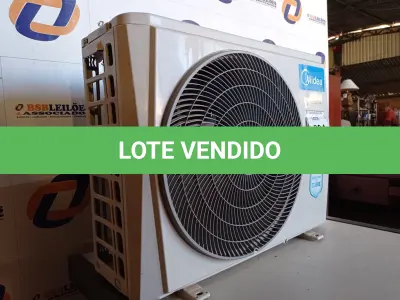 LOTE 084 - 01 CONDENSADORA DE AR MIDEA DE 12000BTUS. (CONDENSATORS).  (NO ESTADO EM QUE SE ENCONTRA. SUJEITO A AVARIAS OCULTAS/VISÍVEIS.)0000092