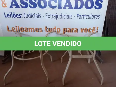 LOTE 253 - 02 PÉS DE MESA PARA JARDIM (TABLE LEGS). (GARDEN) (NO ESTADO EM QUE SE ENCONTRA. SUJEITO A AVARIAS OCULTAS/VISÍVEIS.) 0000087