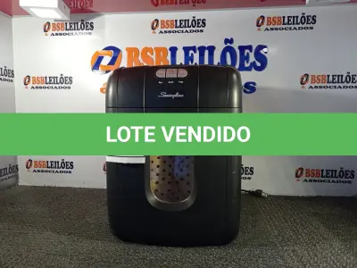 LOTE 011 - 01 FRAGMENTADORA DE PAPEL. (SHREDDER MACHINE). (NO ESTADO EM QUE SE ENCONTRA. SUJEITO A AVARIAS OCULTAS/VISÍVEIS.)0000080