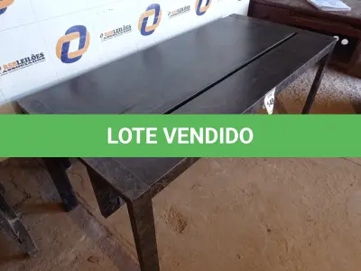 LOTE 149 - 01 MESA EM FERRO PARA ESCRITÓRIO (OFFICE DESK). (NO ESTADO EM QUE SE ENCONTRA. SUJEITO A AVARIAS OCULTAS/VISÍVEIS.)0000078