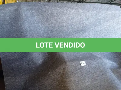 LOTE 270 - 01 CARPETE CINZA E AZUL (RUG) SEM TAG (NO ESTADO EM QUE SE ENCONTRA. SUJEITO A AVARIAS OCULTAS/VISÍVEIS.) SEM TAG