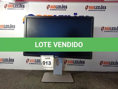 LOTE 013 - 01 MONITOR 22’’ MARCA DELL. (NO ESTADO EM QUE SE ENCONTRA. SUJEITO A AVARIAS OCULTAS/VISÍVEIS.) S/N54N-017S.