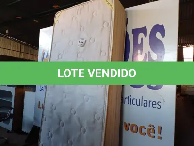 LOTE 140 - 01 COLCHÃO DE SOLTEIRO (TWIN MATTRESS). (NO ESTADO EM QUE SE ENCONTRA. SUJEITO A AVARIAS OCULTAS/VISÍVEIS.) 0000096