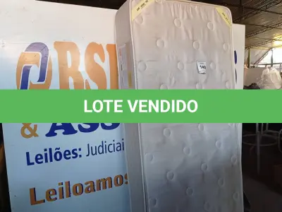 LOTE 140 - 01 COLCHÃO DE SOLTEIRO (TWIN MATTRESS). (NO ESTADO EM QUE SE ENCONTRA. SUJEITO A AVARIAS OCULTAS/VISÍVEIS.) 0000096