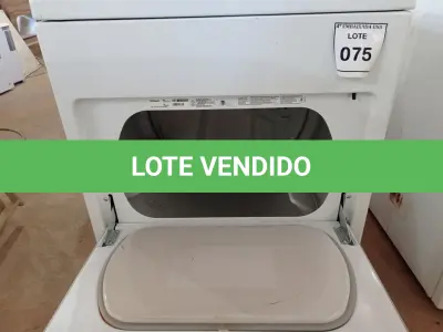 LOTE 075 - 01 SECADORA DE ROUPAS WGD4850XQO MARCA WHIRLPOOL 115V (DRYER). (NO ESTADO EM QUE SE ENCONTRA. SUJEITO A AVARIAS OCULTAS/VISÍVEIS.) AV9877X