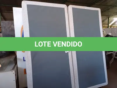 LOTE 278 - 02 BASES DE SOLTEIRO (TWIN BOXES). (NO ESTADO EM QUE SE ENCONTRA. SUJEITO A AVARIAS OCULTAS/VISÍVEIS.)0000094