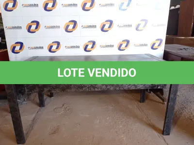LOTE 154 - 01 MESA EM FERRO PARA ESCRITÓRIO (OFFICE DESK). (NO ESTADO EM QUE SE ENCONTRA. SUJEITO A AVARIAS OCULTAS/VISÍVEIS.)0000079