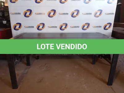 LOTE 149 - 01 MESA EM FERRO PARA ESCRITÓRIO (OFFICE DESK). (NO ESTADO EM QUE SE ENCONTRA. SUJEITO A AVARIAS OCULTAS/VISÍVEIS.)0000078
