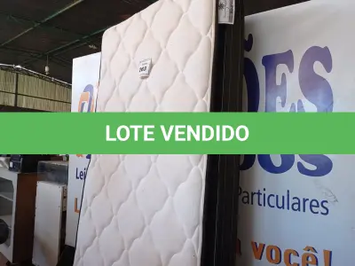 LOTE 263 - 01 COLCHÃO DE SOLTEIRO (TWIN MATTRESS). (NO ESTADO EM QUE SE ENCONTRA. SUJEITO A AVARIAS OCULTAS/VISÍVEIS.) AU1872T