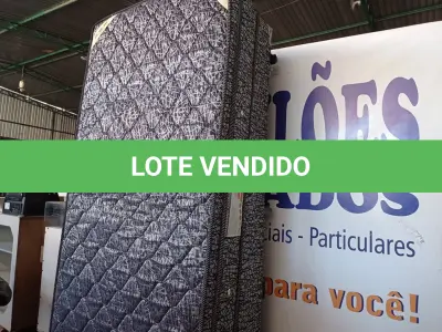 LOTE 268 - 01 COLCHÃO DE SOLTEIRO COM BASE (TWIN BED (MATTRESS+BOX). (NO ESTADO EM QUE SE ENCONTRA. SUJEITO A AVARIAS OCULTAS/VISÍVEIS.) AU2472C BASE SEM TAG