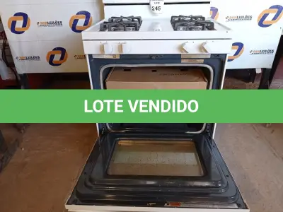 LOTE 245 - 01 FOGÃO 4 BOCAS WHIRLPOOL 115VOLTS(RANGE). (NO ESTADO EM QUE SE ENCONTRA. SUJEITO A AVARIAS OCULTAS/VISÍVEIS.) AV9630A