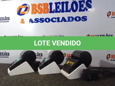 LOTE 296 - 03 IMPRESSORAS TÉRMICAS SENDO 2 COM FONTES (THERMAL PRINTER). (NO ESTADO EM QUE SE ENCONTRA. SUJEITO A AVARIAS OCULTAS/VISÍVEIS.) 0000044