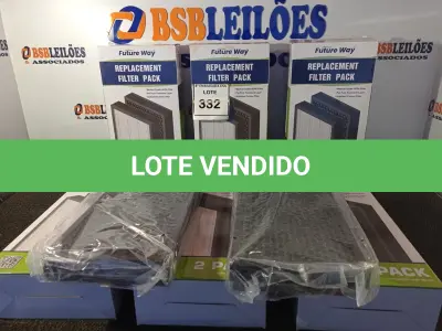 LOTE 332 - 06 CAIXAS COM 02 FILTROS CADA PARA AR-CONDICIONADO COMPATIBLE WITH MA-40. (FILTERS 2 PACKS.) (NO ESTADO EM QUE SE ENCONTRA. SUJEITO A AVARIAS OCULTAS/VISÍVEIS.) 0000021