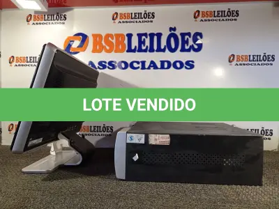 LOTE 187 - 01 MONITOR HP, 01 CPU. (NO ESTADO) ATENÇÃO! FAZER A VISITAÇÃO ANTES DE ARREMATAR, NÃO SABEMOS SE FUNCIONA. LEILÃO NÃO TEM GARANTIA E NEM DEVOLUÇÃO, SUJEITO A POSSÍVEIS AVARIAS VISÍVEIS/OCULTAS E/OU AUSÊNCIA DE COMPONENTES.
