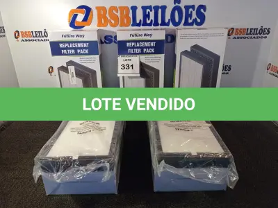 LOTE 331 - 05 CAIXAS COM 02 FILTROS CADA PARA AR-CONDICIONADO COMPATIBLE WITH MA-40. (FILTERS 2 PACKS (NO ESTADO EM QUE SE ENCONTRA. SUJEITO A AVARIAS OCULTAS/VISÍVEIS.) 0000021