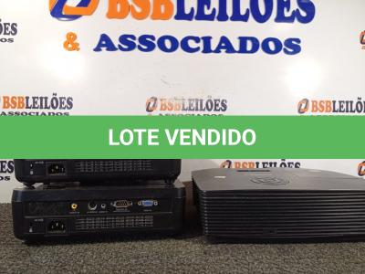 LOTE 119 - 03 PROJETORES MULTIMIDIA SENDO 02 LG E 01 OPTAMA PARA RETIRADA DE PEÇAS. (NO ESTADO) ATENÇÃO! FAZER A VISITAÇÃO ANTES DE ARREMATAR, NÃO SABEMOS SE FUNCIONA. LEILÃO NÃO TEM GARANTIA E NEM DEVOLUÇÃO, SUJEITO A POSSÍVEIS AVARIAS VISÍVEIS/OCULTAS E/OU AUSÊNCIA DE COMPONENTES.