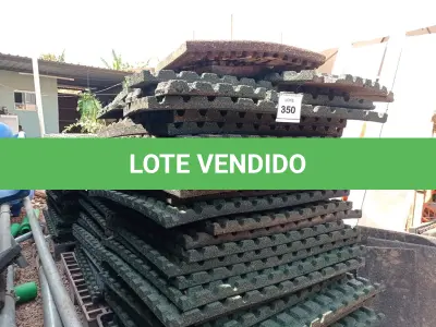 LOTE 350 - 01 LOTE DE PISOS EMBORRACHADOS PARA KID’S  PLAYGROUND  (NO ESTADO EM QUE SE ENCONTRA. SUJEITO A AVARIAS OCULTAS/VISÍVEIS.)